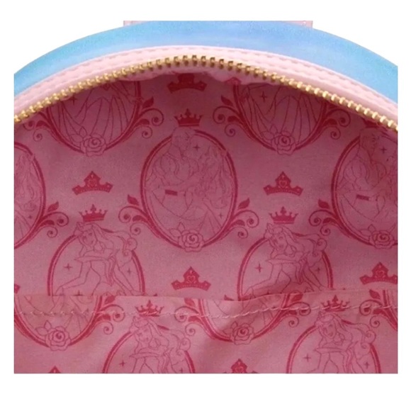Loungefly Disney Princess Sleeping Beauty Scene Mini Backpack NEW/ sealed - Picture 4 of 10